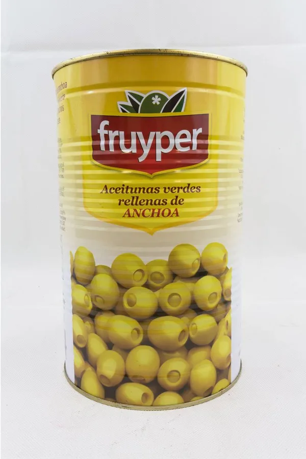 Anchovy-stuffed olives, catering tin (5/1)