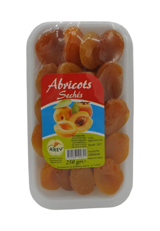 Apricots tray 250 g
