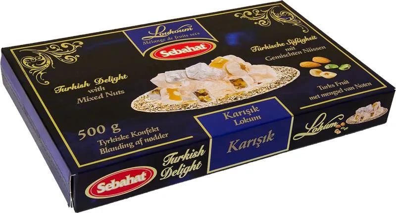 Assorted Turkish delight luxury grade 360 g