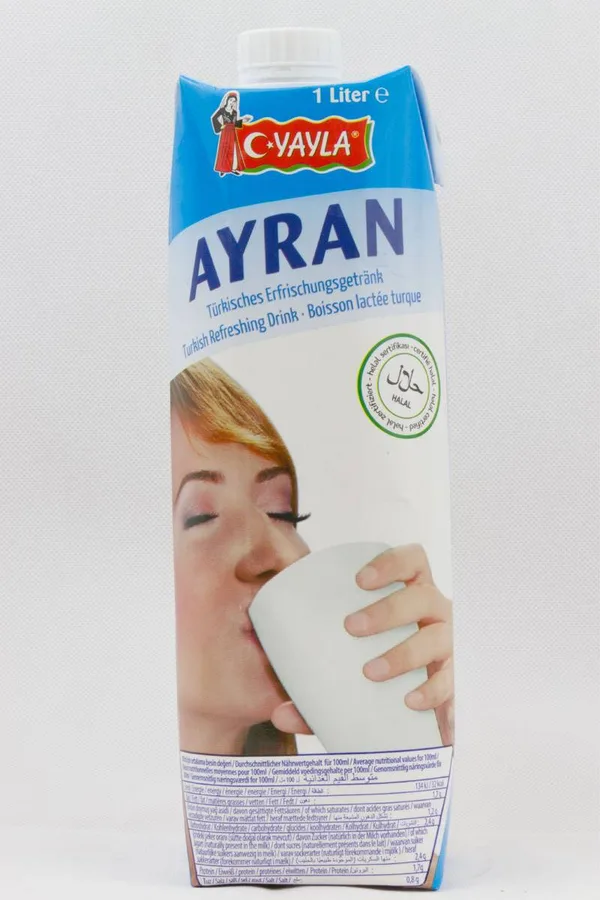 Ayran yogurt drink carton 1 L