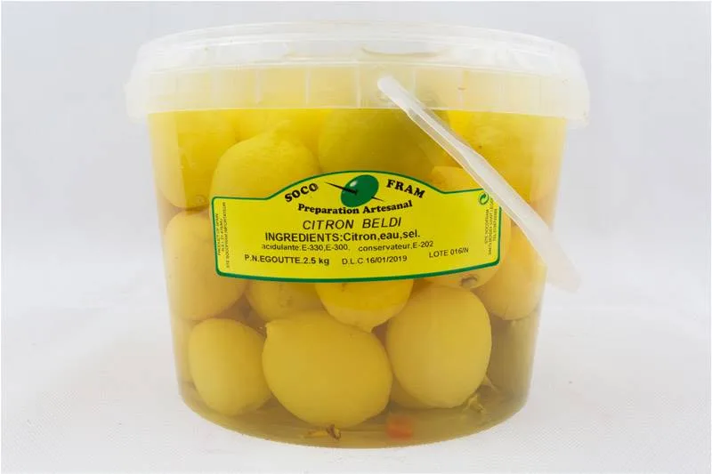 Beldi preserved lemons 2.5 kg