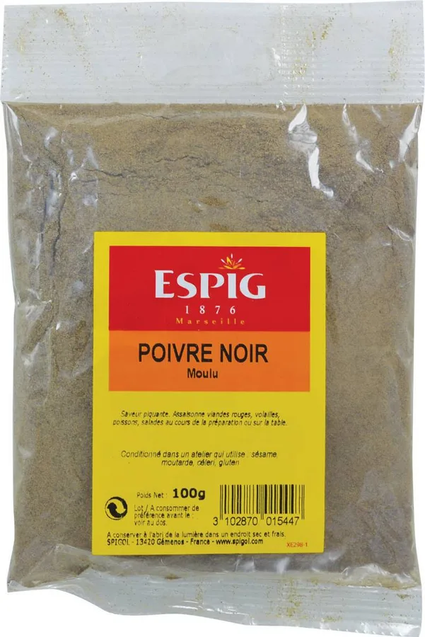 Black ground pepper 100 g
