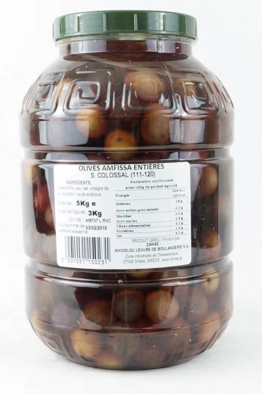 Black olives 3 kg