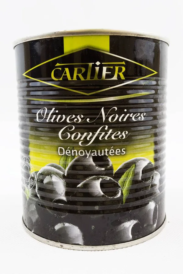 Black pitted olives, standard tin (4/4)