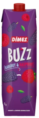 Buzz juice blackberry raspberry 1 L