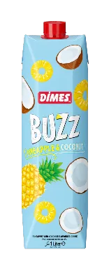 Buzz juice pineapple coconut 1 L