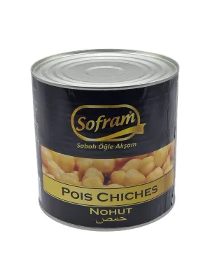 Chickpeas, large tin (3/1) 2.5 kg