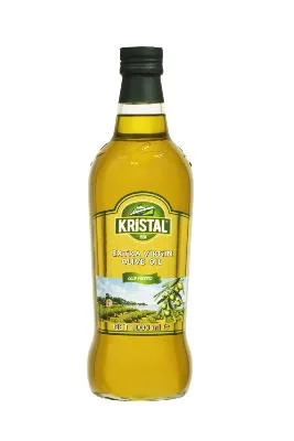 Extra virgin olive oil bottle yellow 1 L