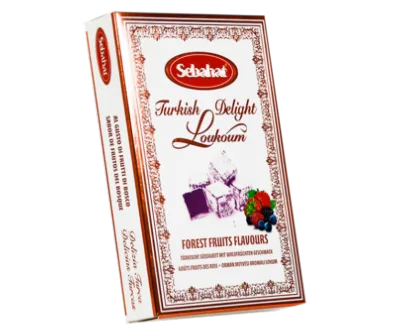 Forest-fruit Turkish delight 200 g