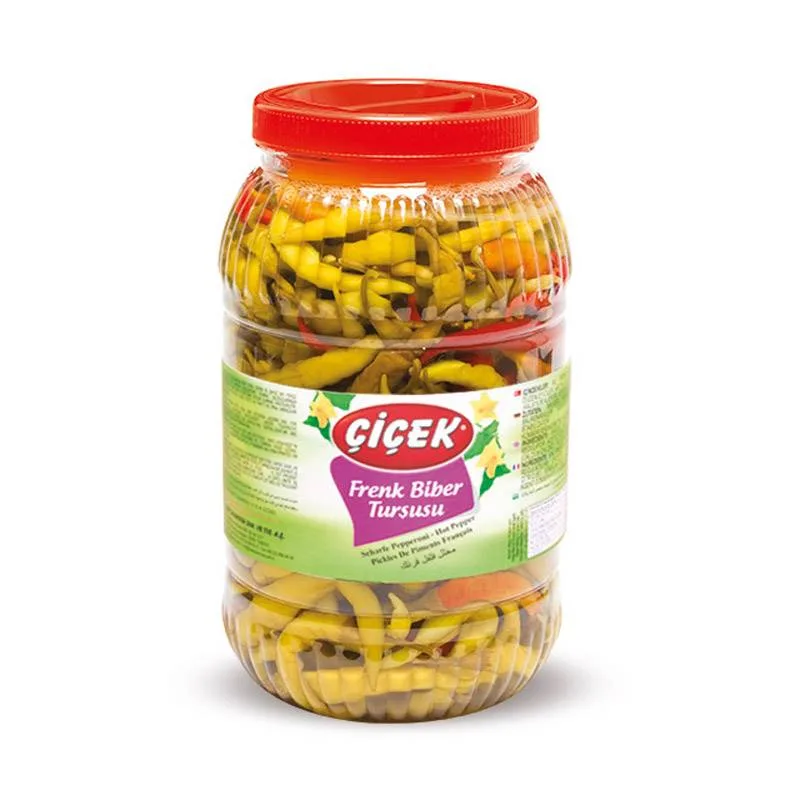Frenk peppers (pickled, jalapeño-style) 3 L