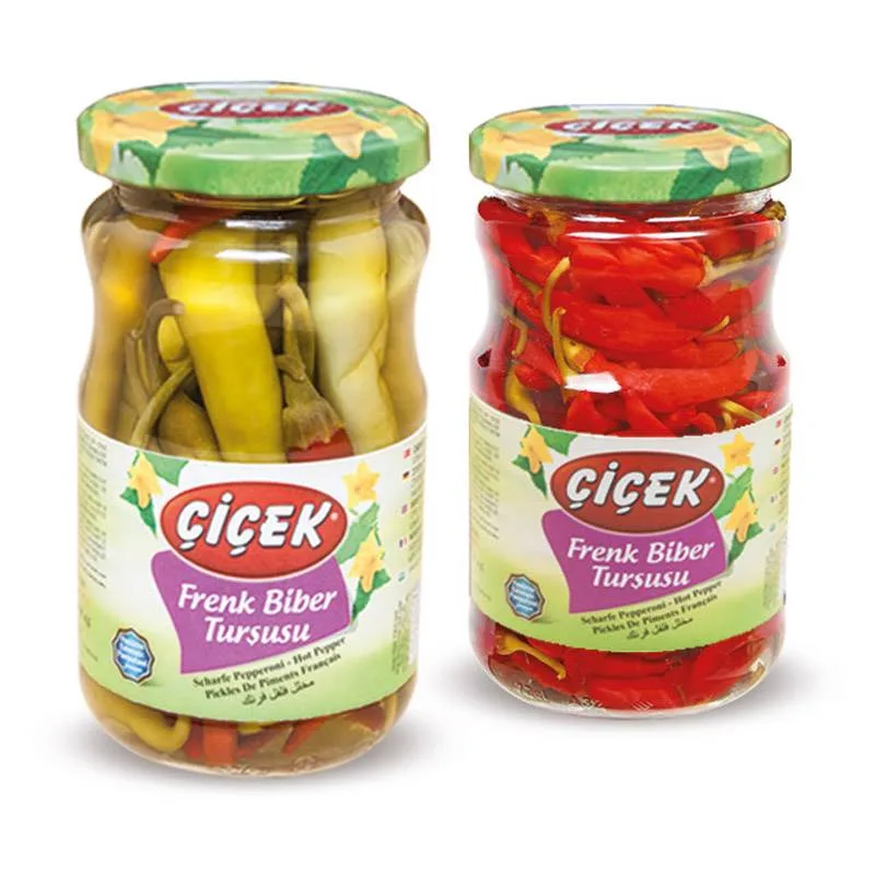 Frenk peppers (pickled, jalapeño-style) 370 ml