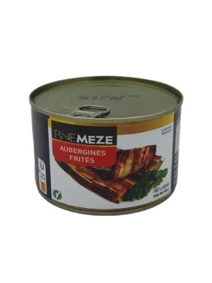 Fried aubergine, half tin (1/2)