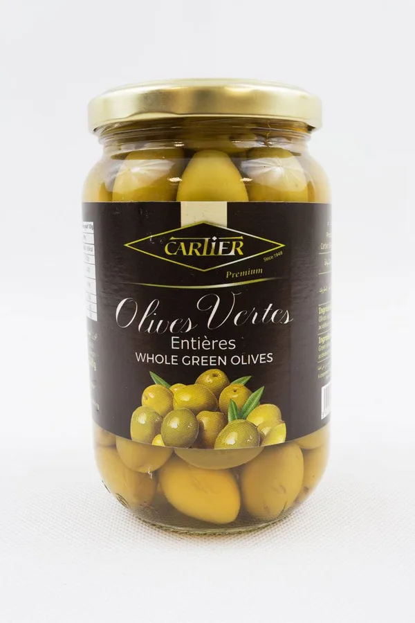 Green olives jar, calibre 26/29 37 cl