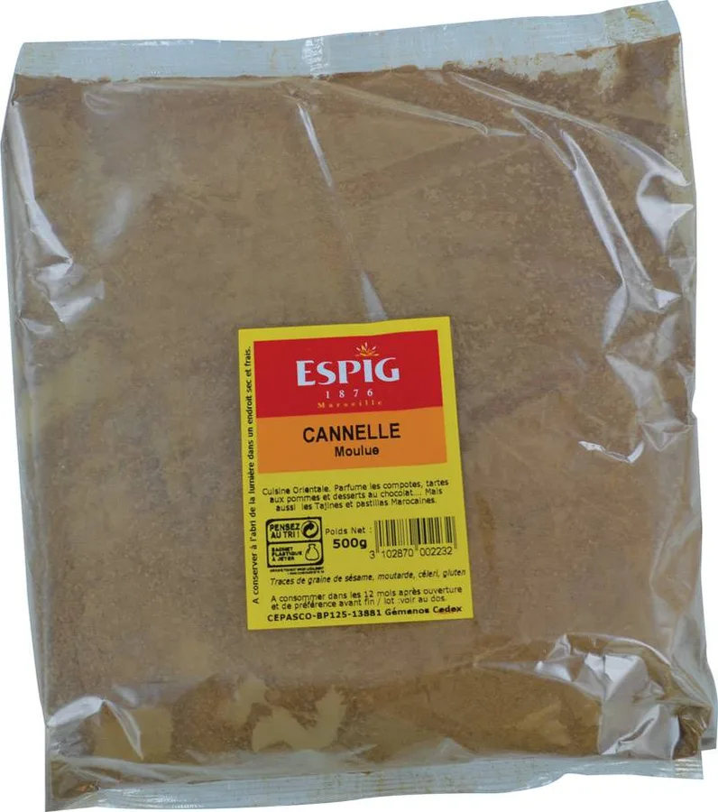 Ground cinnamon 500 g