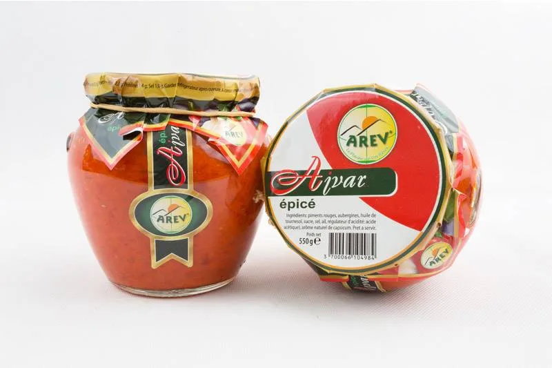 Hot ajvar pepper relish 580 ml
