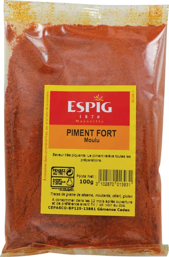 Hot ground chilli 100 g