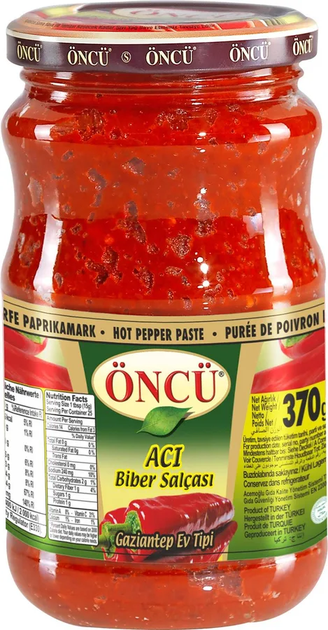 Hot pepper purée Antep 370 ml