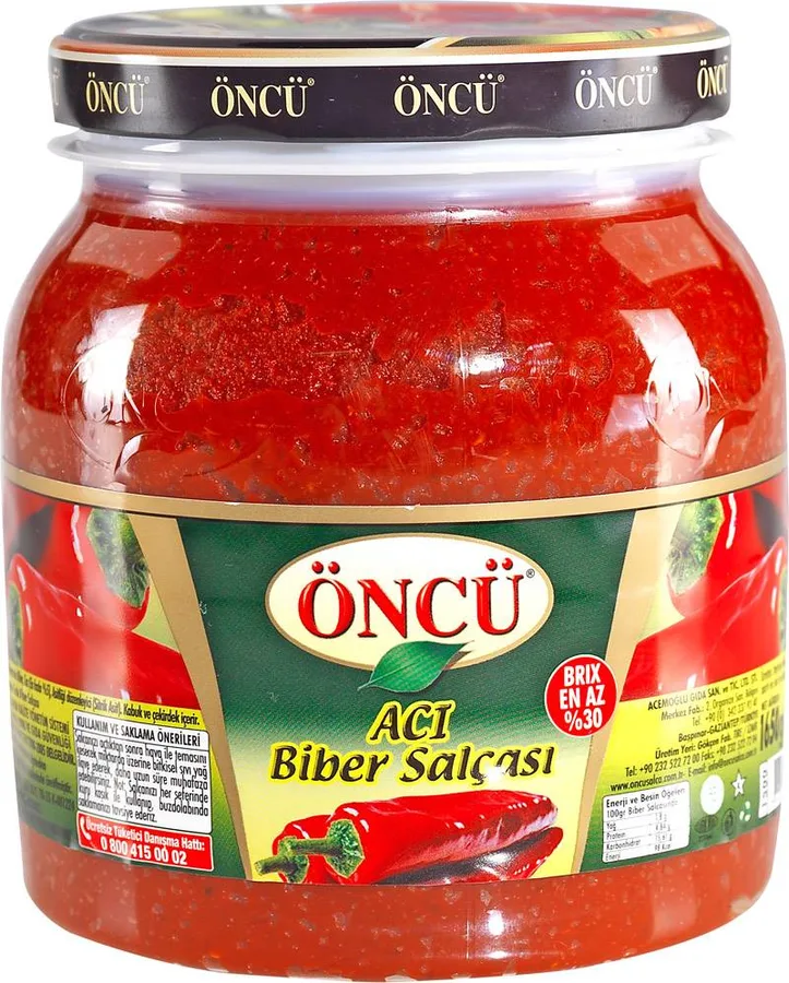 Hot pepper purée, large tin (2/1)
