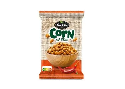 Hot spicy & corn nuts 140 g