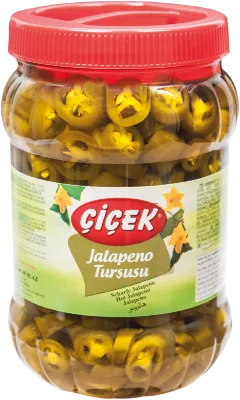 Jalapeño in brine PET bottle 1.5 ml