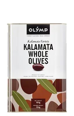 Kalamata olives, calibre 12/14 13 kg