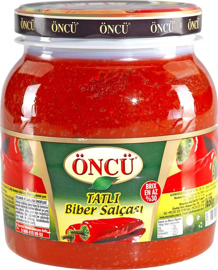 Mild pepper purée, large tin (2/1)