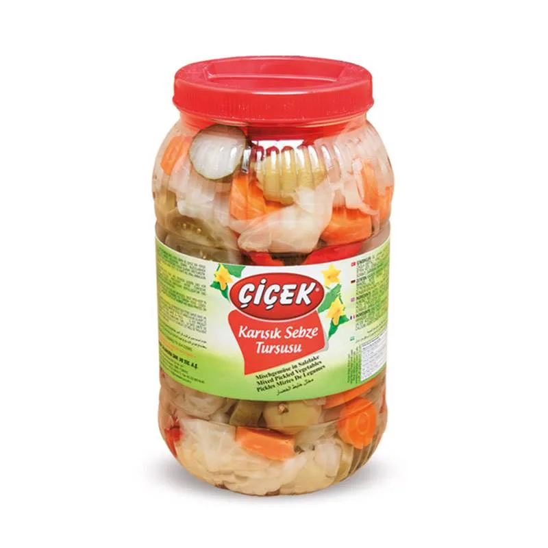 Mixed pickled vegetables PET bottle 3 L