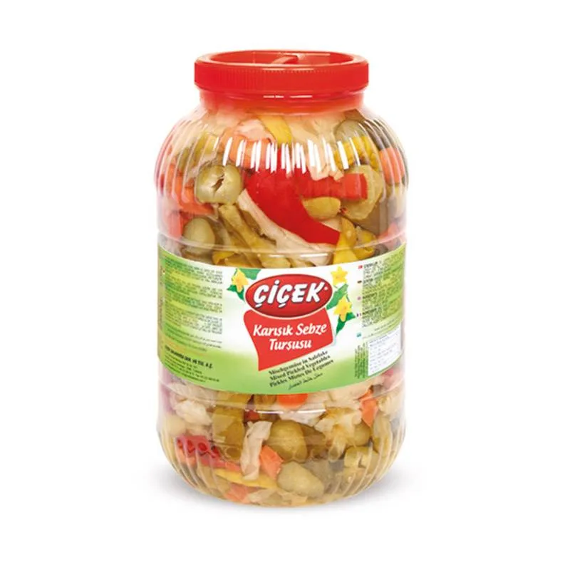 Mixed pickled vegetables PET bottle 5 L