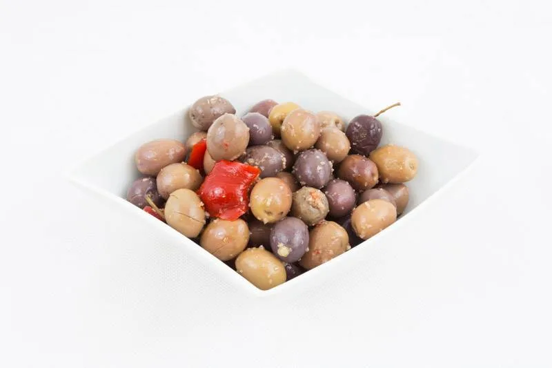 Olives cocktail with Roman-style, calibre 19/21 10 kg