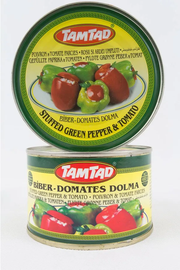 Peppers tomato stuffed, half tin (1/2)