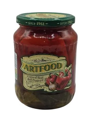 Red marinated peppers 700 g