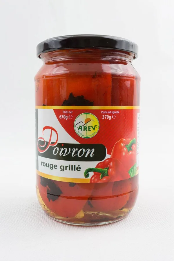 Red roasted peppers 720 ml