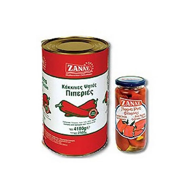 Red roasted peppers, catering tin (5/1)