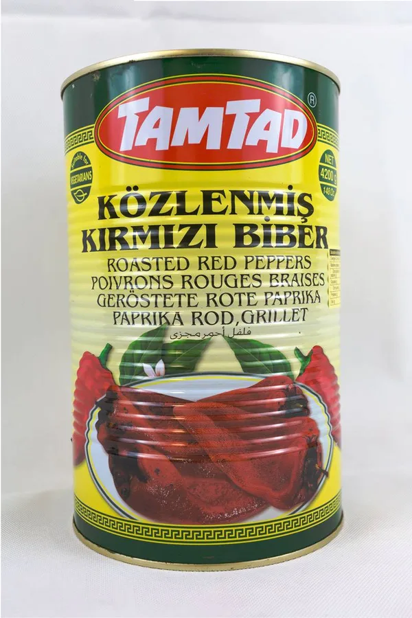 Red roasted peppers, catering tin (5/1)