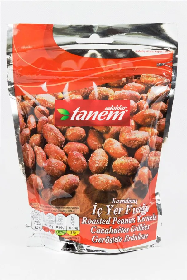 Roasted salted red-skin peanuts 200 g