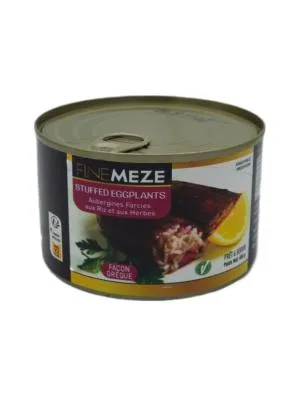 Stuffed aubergine, half tin (1/2)