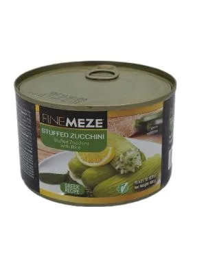 Stuffed courgettes, half tin (1/2)