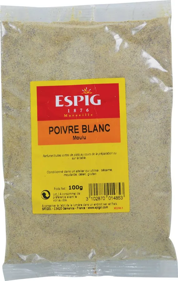 White ground pepper 100 g