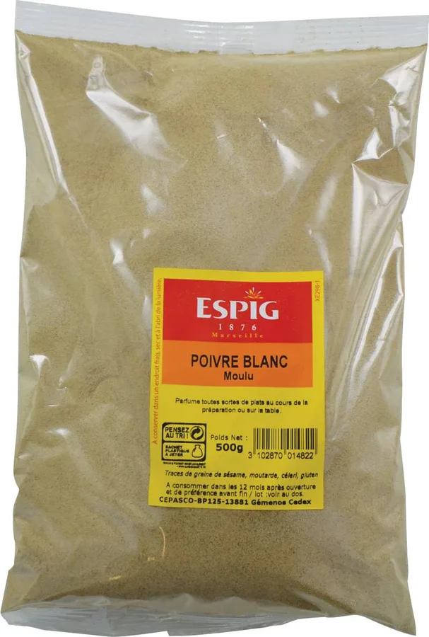 White ground pepper 500 g