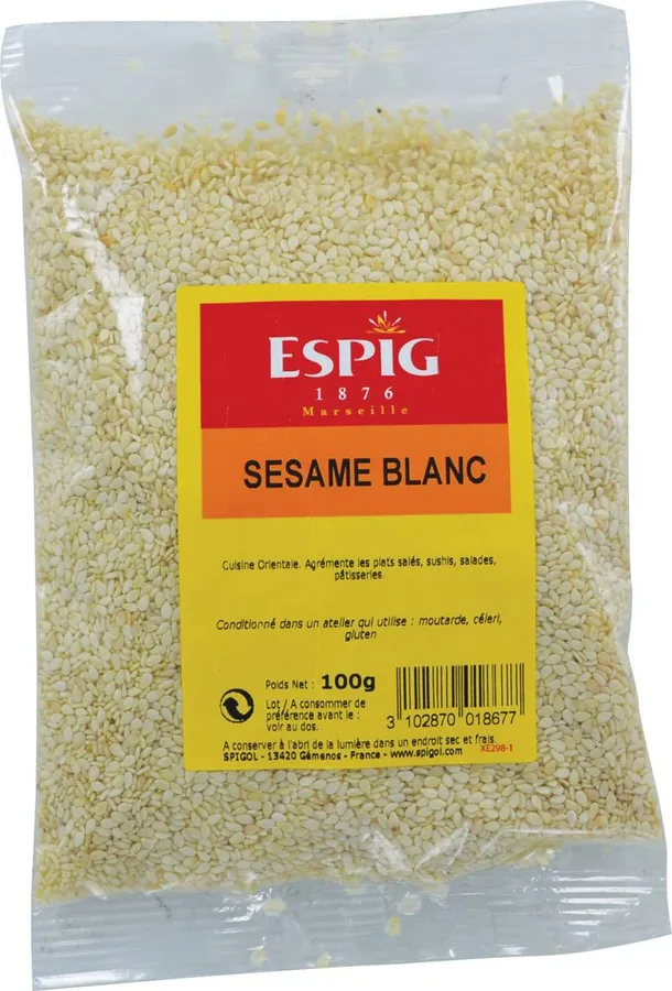 White sesame seeds 100 g