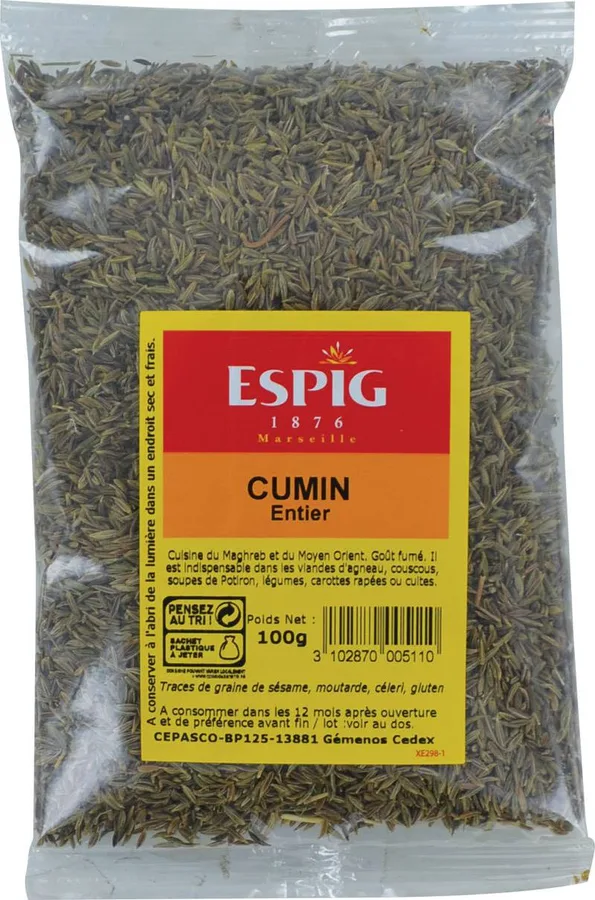 Whole cumin 100 g