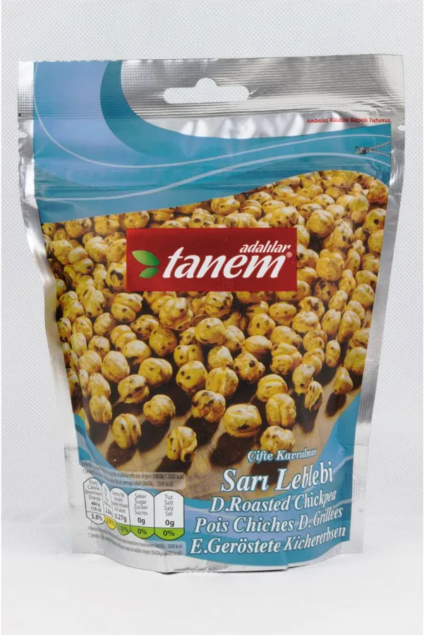 Yellow double roasted chickpeas 200 g